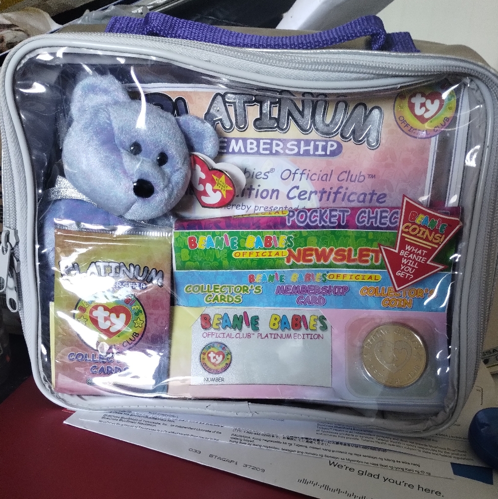 Ty 1999 platinum membership